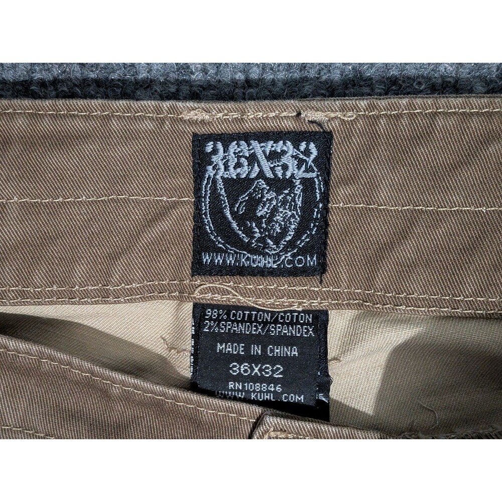Kuhl Rydr Pants Mens 36x32 Outdoor Hiking Vintage Patina Dye Brown - Picture 3 of 11